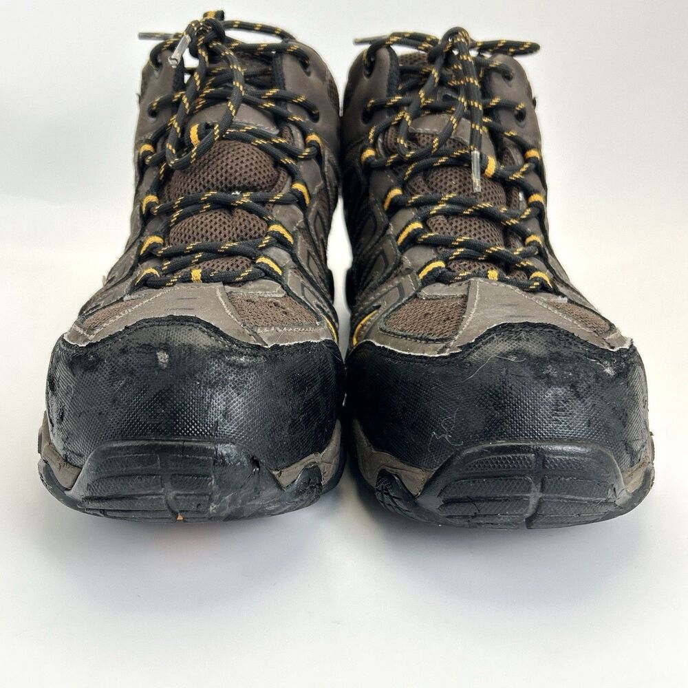 Thorogood Crosstrex Safety Toe Boots Mens 12 M Brown Mid Cut Hiker Work 804-4291 - Picture 4 of 10